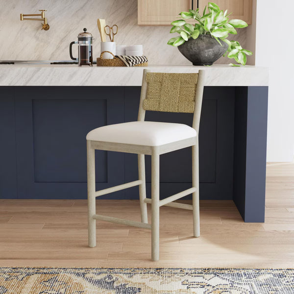 Indigo Road by Egypt Sherrod Kuaui Woven Seagrass Counterstool