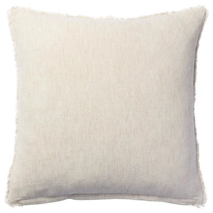 Cassis Pillow - Ivory, 24" x 24"