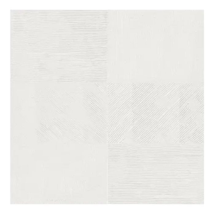 Neutral Strie Grid, 51.5"W x 51.5"H