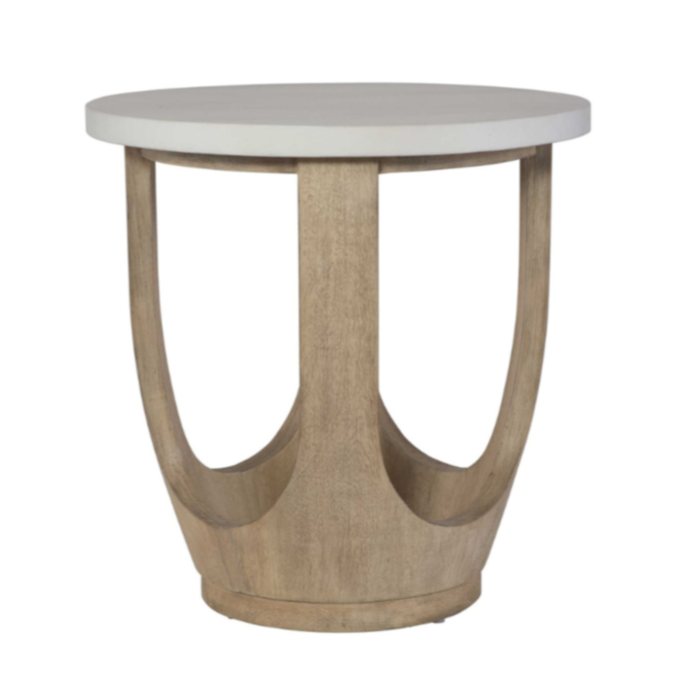 Tatli Side Table, 24"Dia.