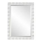 Haya Mirror, White, 28"W x 40"H