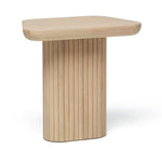 Carrabelle Side Table, Saddle, 23"W x 15"D x 22"H