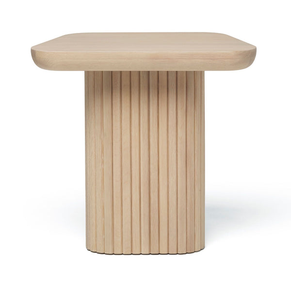 Carrabelle Side Table, Saddle, 23"W x 15"D x 22"H