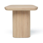 Carrabelle Side Table, Saddle, 23"W x 15"D x 22"H