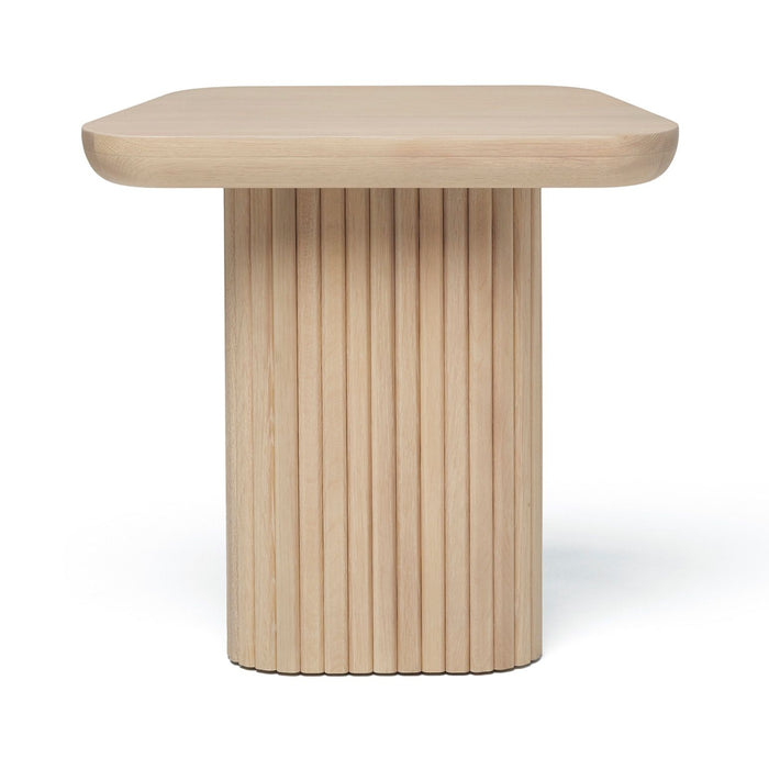 Carrabelle Side Table, Saddle, 23"W x 15"D x 22"H