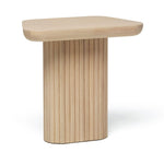 Carrabelle Side Table, Saddle, 23"W x 15"D x 22"H