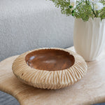 Carved Teak Bowl