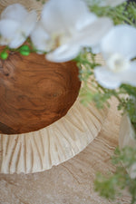 Carved Teak Bowl