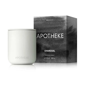 Charcoal 2-Wick Ceramic Candle, 13 oz