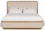 Reveal Bed, King & Queen, Navajo / Snowdrift on Raffia