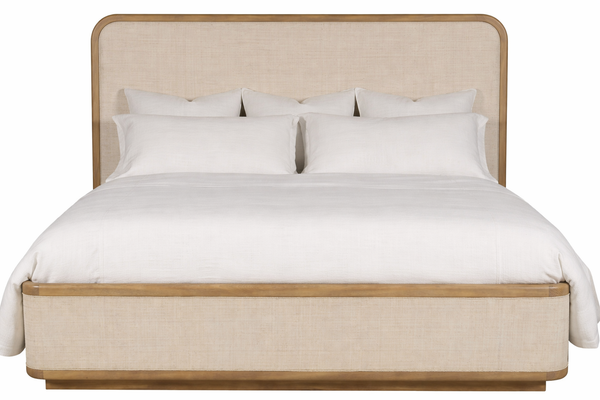 Reveal Bed, King & Queen, Navajo / Snowdrift on Raffia