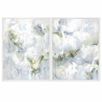 Lichen Dreams I Diptych, 80.5" x 52"