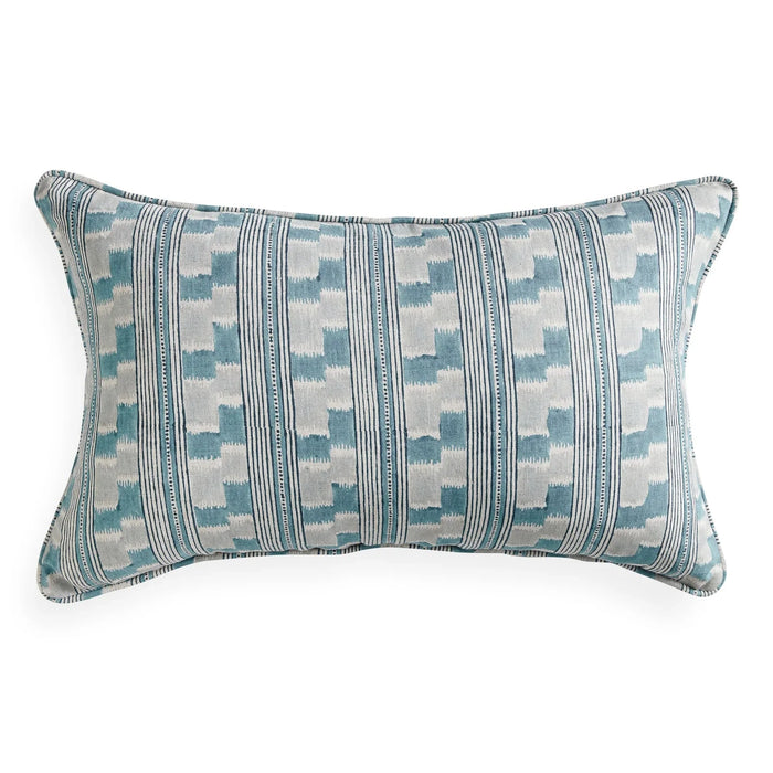 Chowk Tahoe Linen Cushion, 14" x 22"