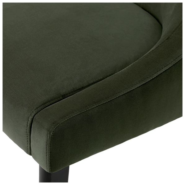 Chavelle Dining Chair - Torrin Green Velvet