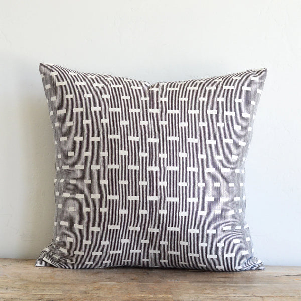 Kari Pillow, Cocoa, 22" x 22"