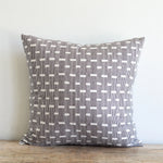 Kari Pillow, Cocoa, 22" x 22"