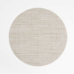 Chilewich Basketweave Placemat, Neutral, 15"Dia
