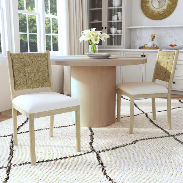 Indigo Road by Egypt Sherrod Kuaui Woven Seagrass Dining Chair