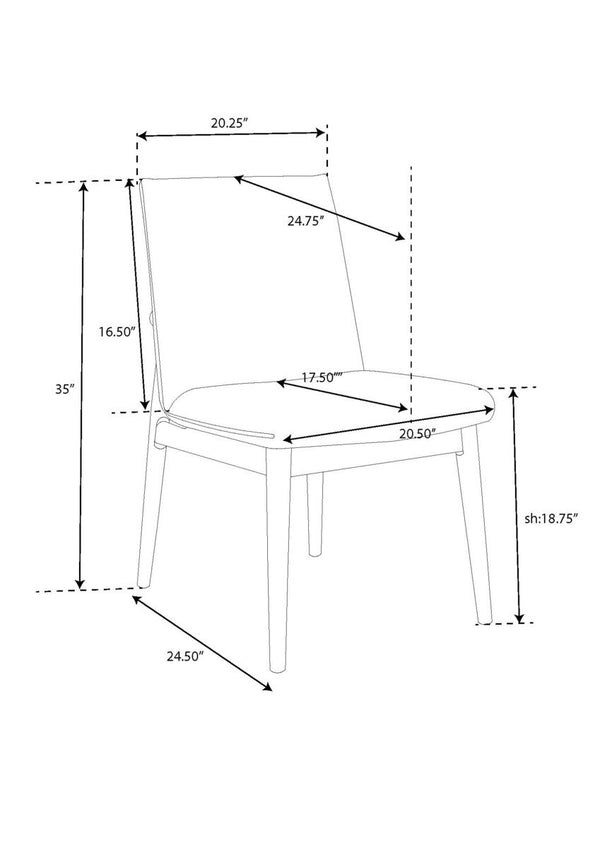 Nova Dining Chairs, Off-White