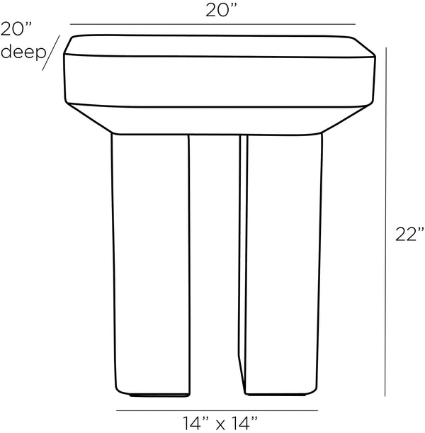 Spiazzo End Table
