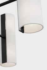 Capalino Large Chandelier - Midnight Black, 30"Dia