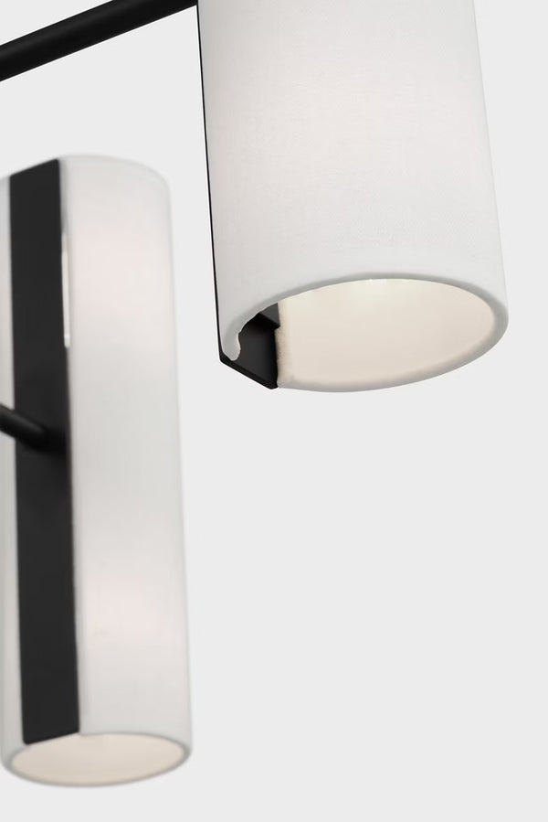 Capalino Large Chandelier - Midnight Black, 30"Dia