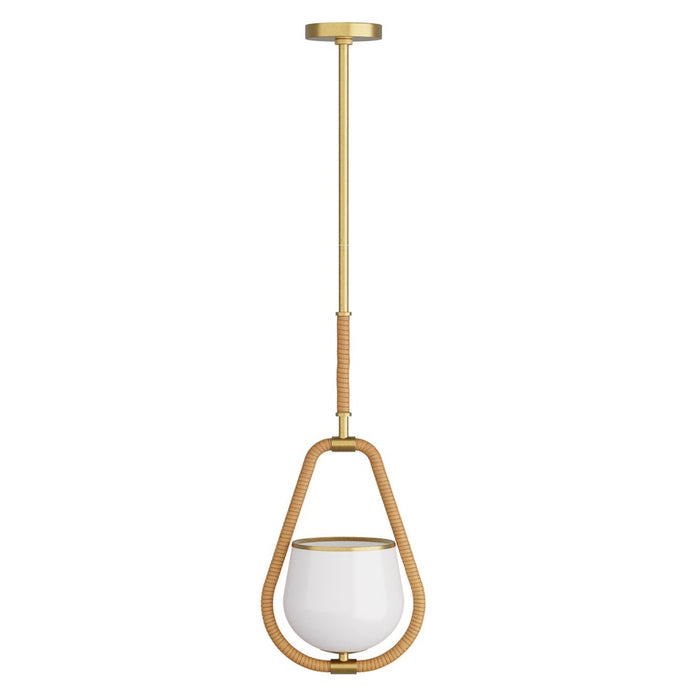 Arlie Pendant, Antique Brass