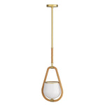 Arlie Pendant, Antique Brass