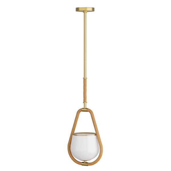 Arlie Pendant, Antique Brass