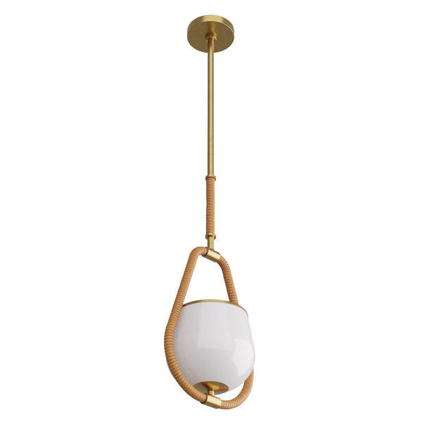 Arlie Pendant, Antique Brass