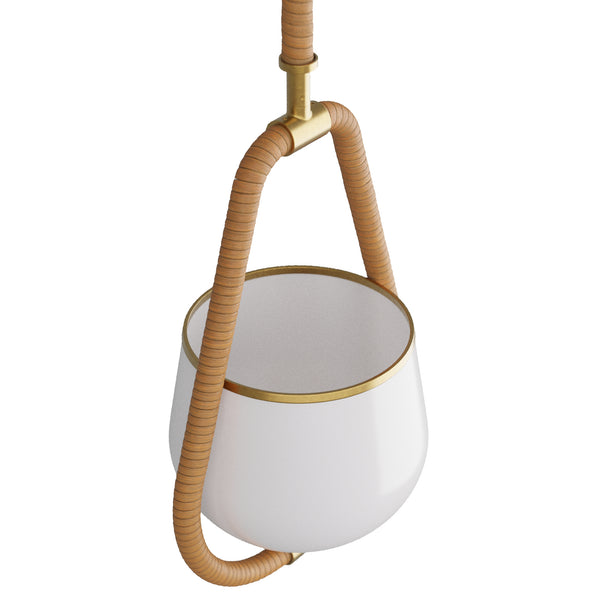 Arlie Pendant, Antique Brass