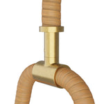 Arlie Pendant, Antique Brass