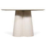Clover Dining Table - White Wash, 48" Dia