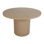 Indigo Road by Egypt Bianca 48" Round Natural Wood Dining Table
