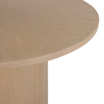 Indigo Road by Egypt Bianca 48" Round Natural Wood Dining Table