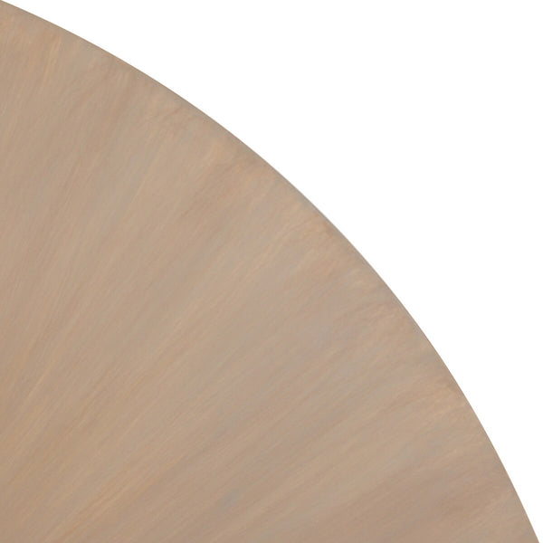 Indigo Road by Egypt Bianca 48" Round Natural Wood Dining Table