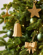 Decorative Wicker Bell - S/2