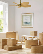 Inverness Single Hamper - Natural, 16.5" Dia