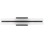 Dex 24" Bath Sconce, Midnight Black