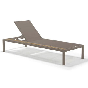 Oasis Chaise Lounge, Taupe