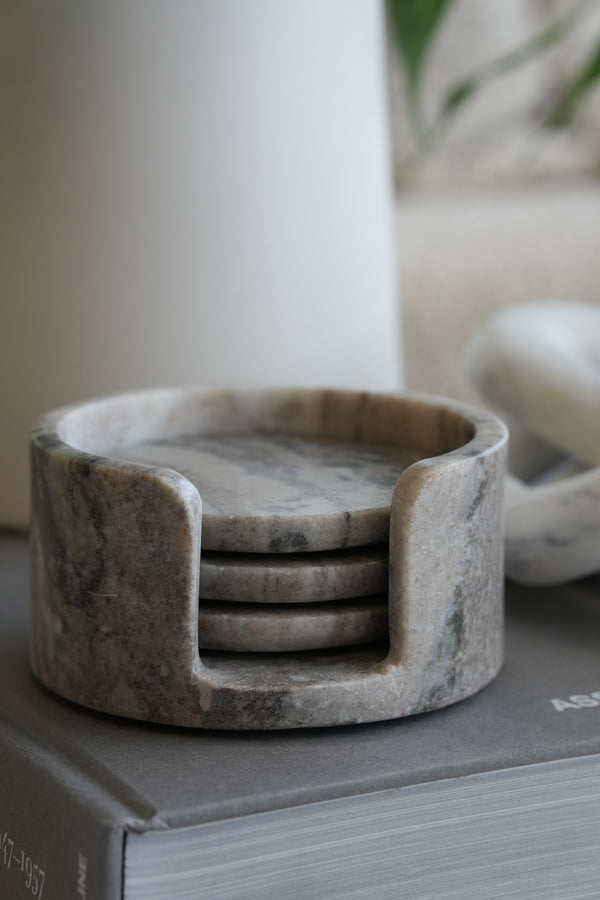Duro Coasters Beige Marble / Unique