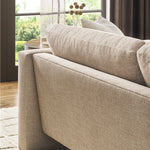 Brady Sofa, Jumpy Burlap, 95"