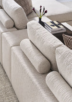 Lucca Sectional, 146.5" x 117", Jingo Twine Performance Fabric