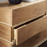 Edge Nightstand, Camel, 28"W x 18.5"D x 29.5"H