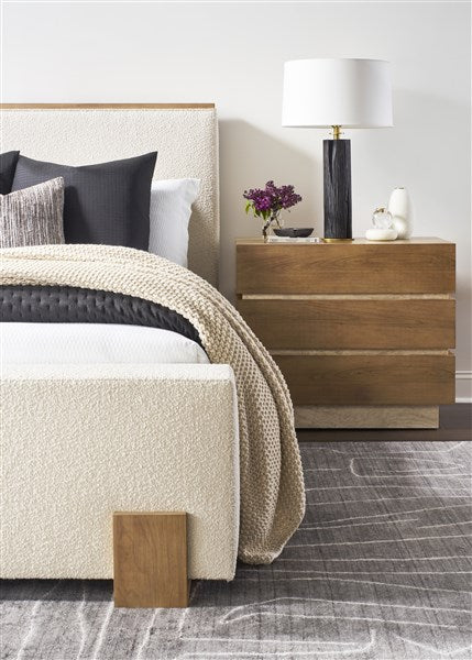 Edge Nightstand, Camel, 28"W x 18.5"D x 29.5"H