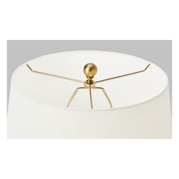Waveland Table Lamp, Porous White