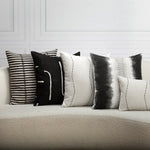 Sincerity Pillow - Ebony, 2 Sizes