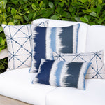 Trilogy Pillow - Indigo, 20" x 20"