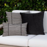 Sincerity Pillow - Ebony, 2 Sizes