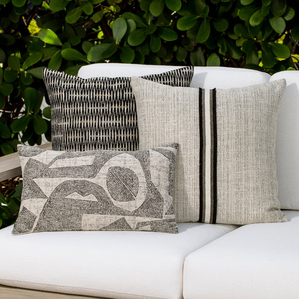 Entity Pillow - Linen, 20" x 20"